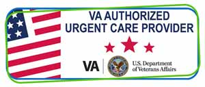 Proud VA Authorized Urgent Care facility under the Mission Act